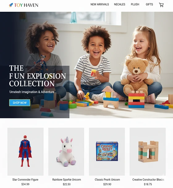Laravel Toy Store Development by Neoitworks